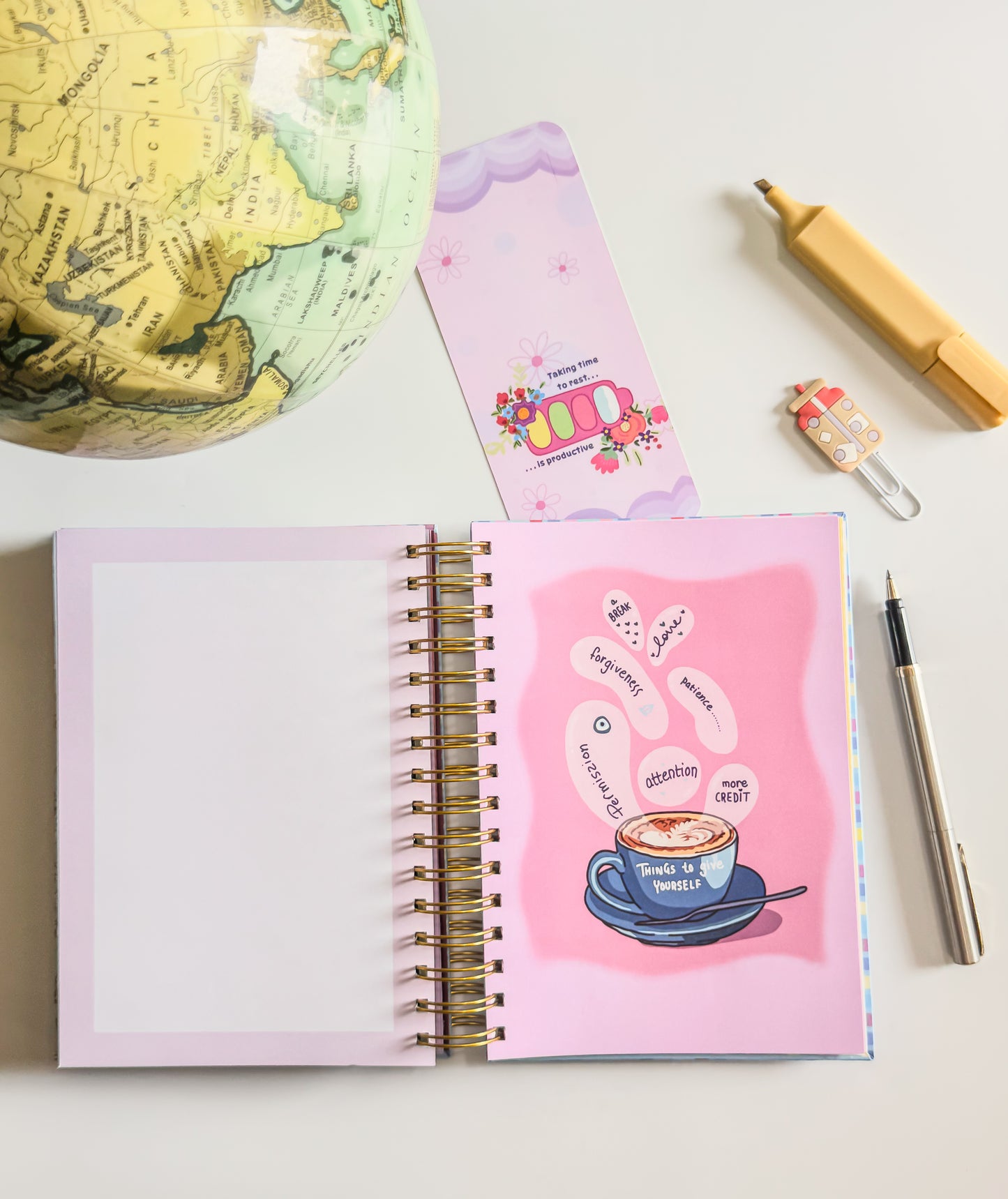 Undated Planner & Journal ME-TIME