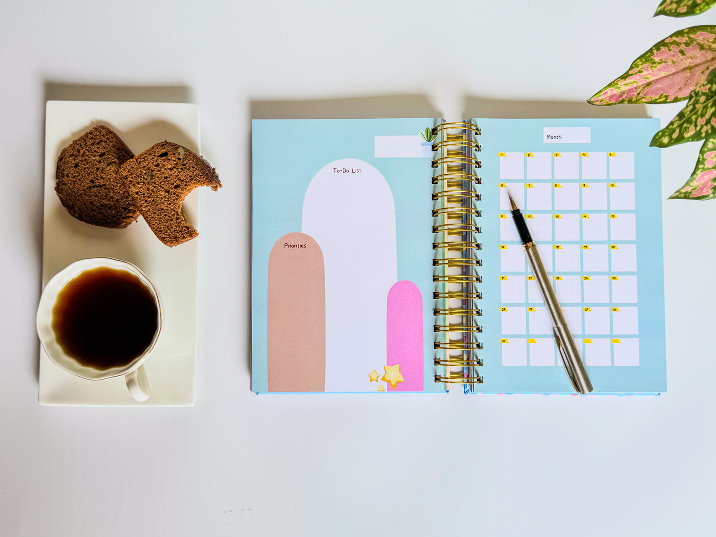 Undated Planner & Journal ME-TIME