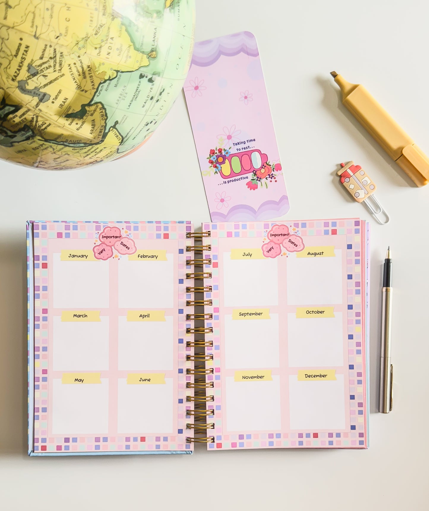 Undated Planner & Journal ME-TIME