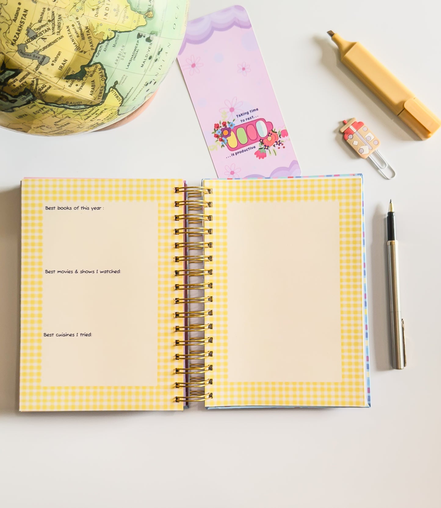 Undated Planner & Journal ME-TIME