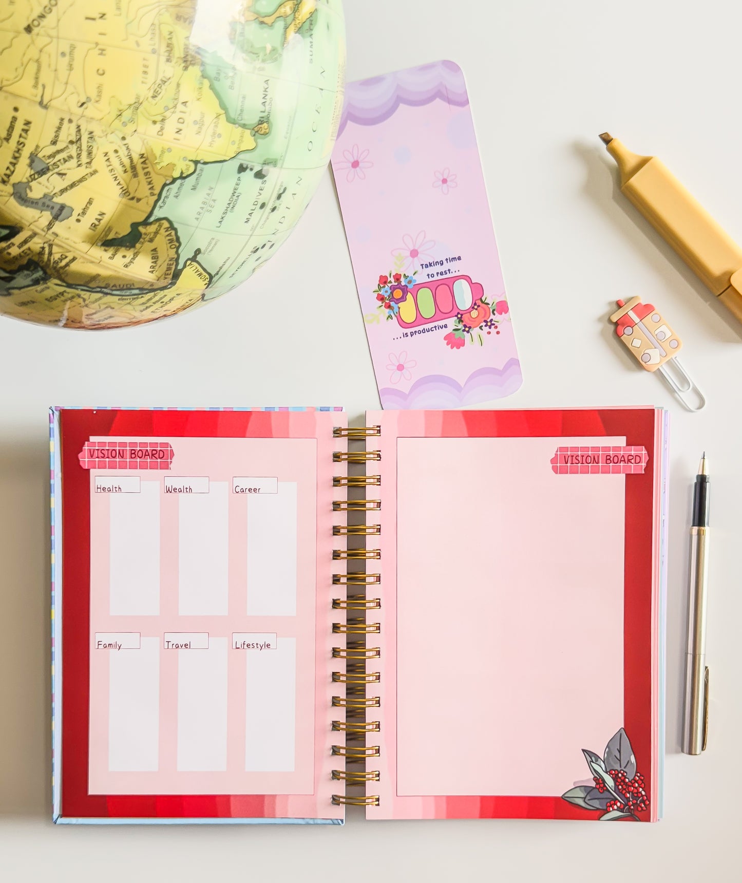 Undated Planner & Journal ME-TIME