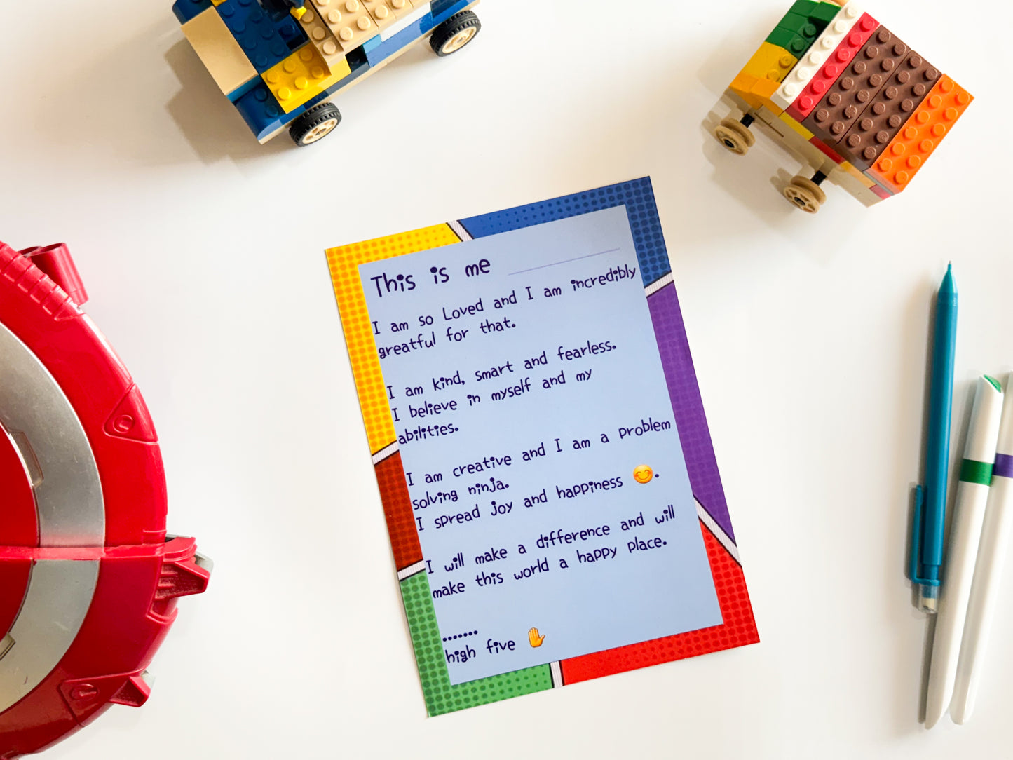 Kids Reflection Journal SUPER HERO