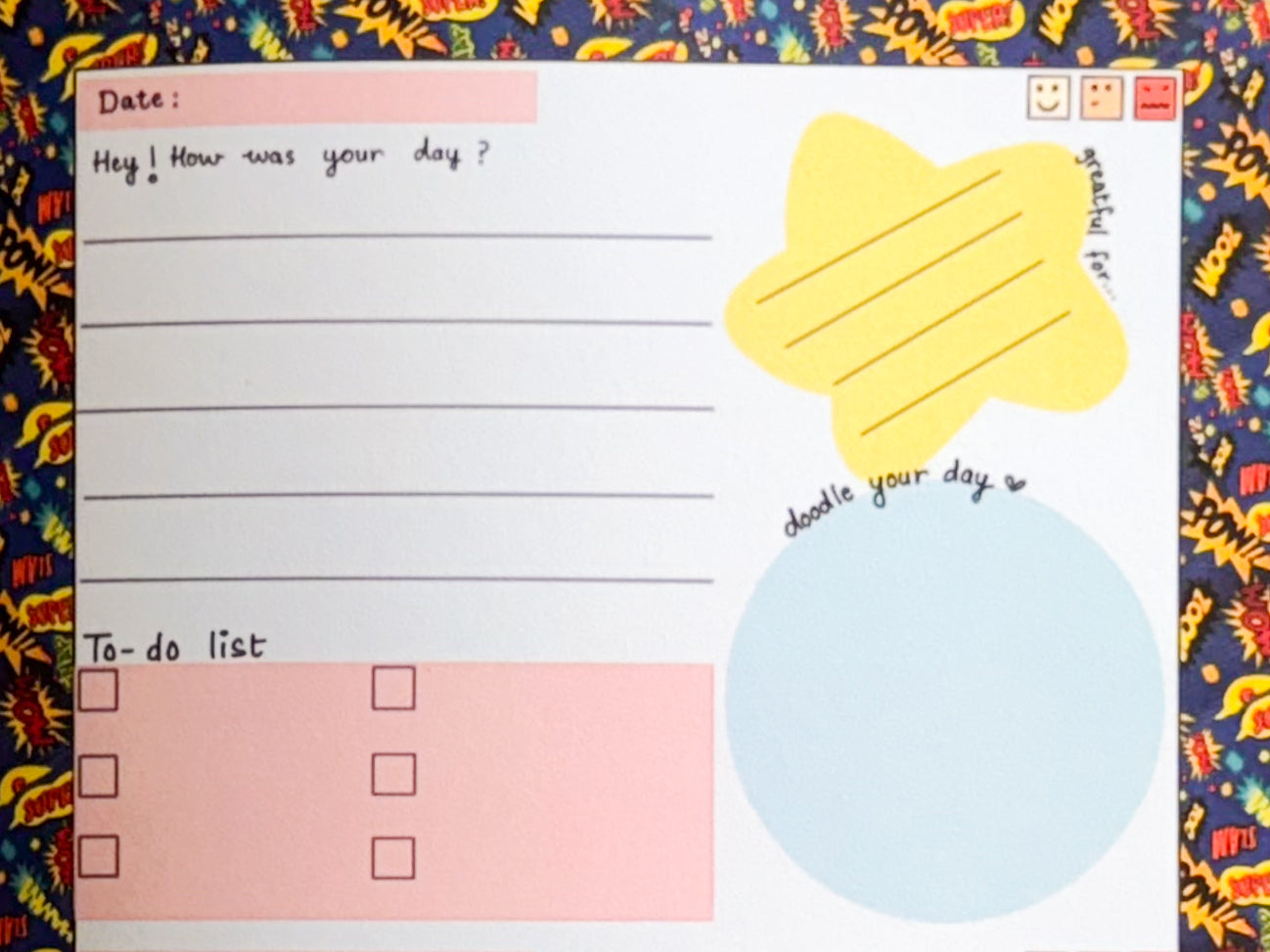 Kids Reflection Journal SUPER HERO