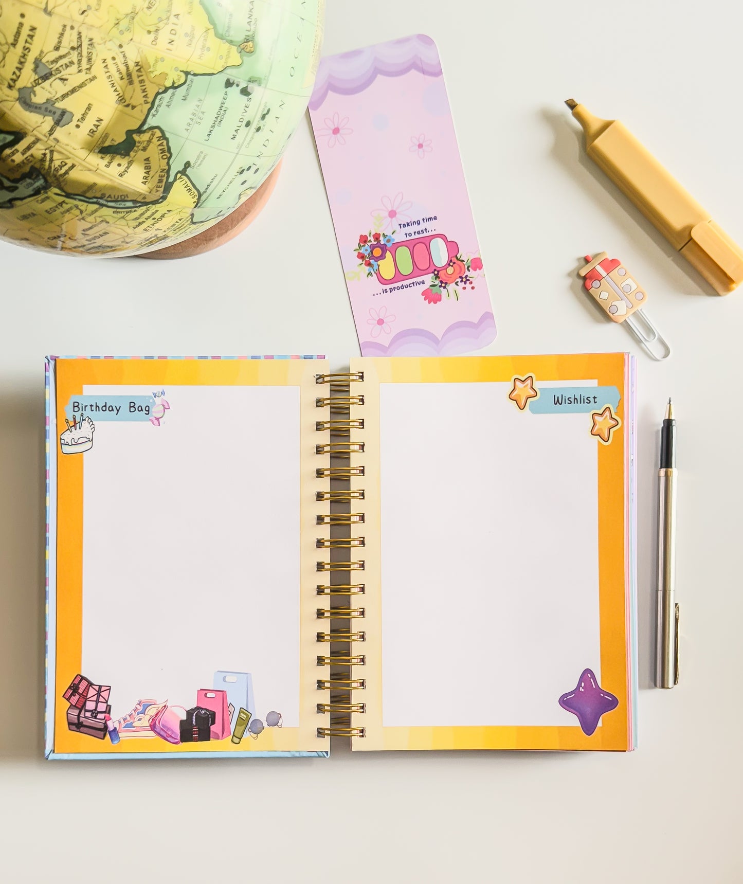 Undated Planner & Journal ME-TIME