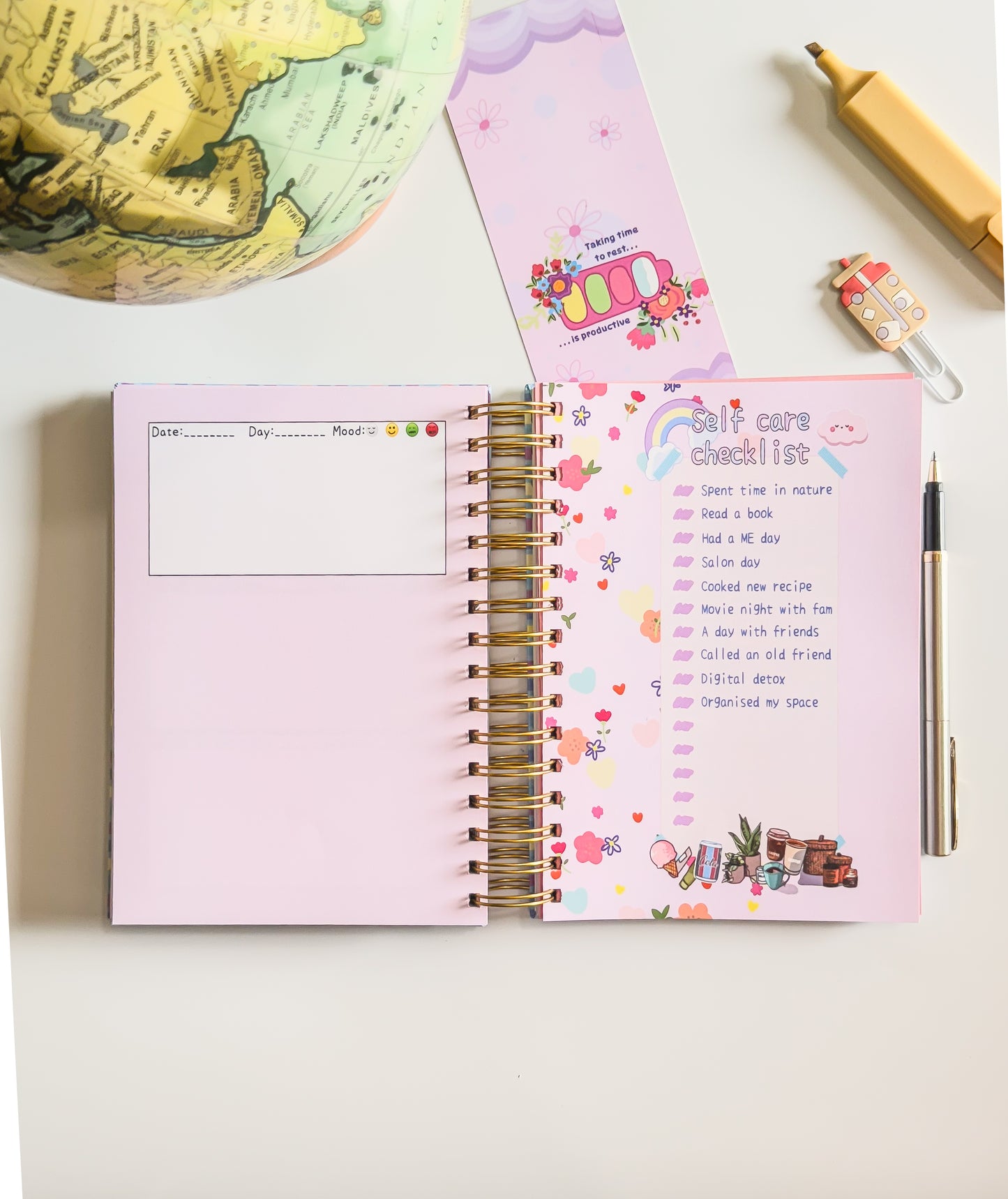 Undated Planner & Journal ME-TIME