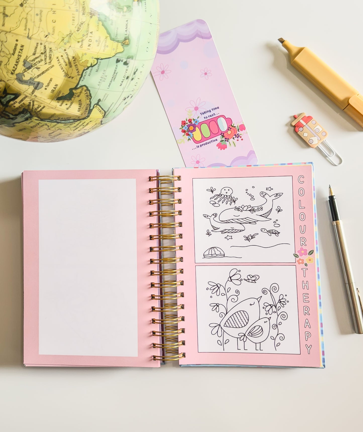Undated Planner & Journal ME-TIME