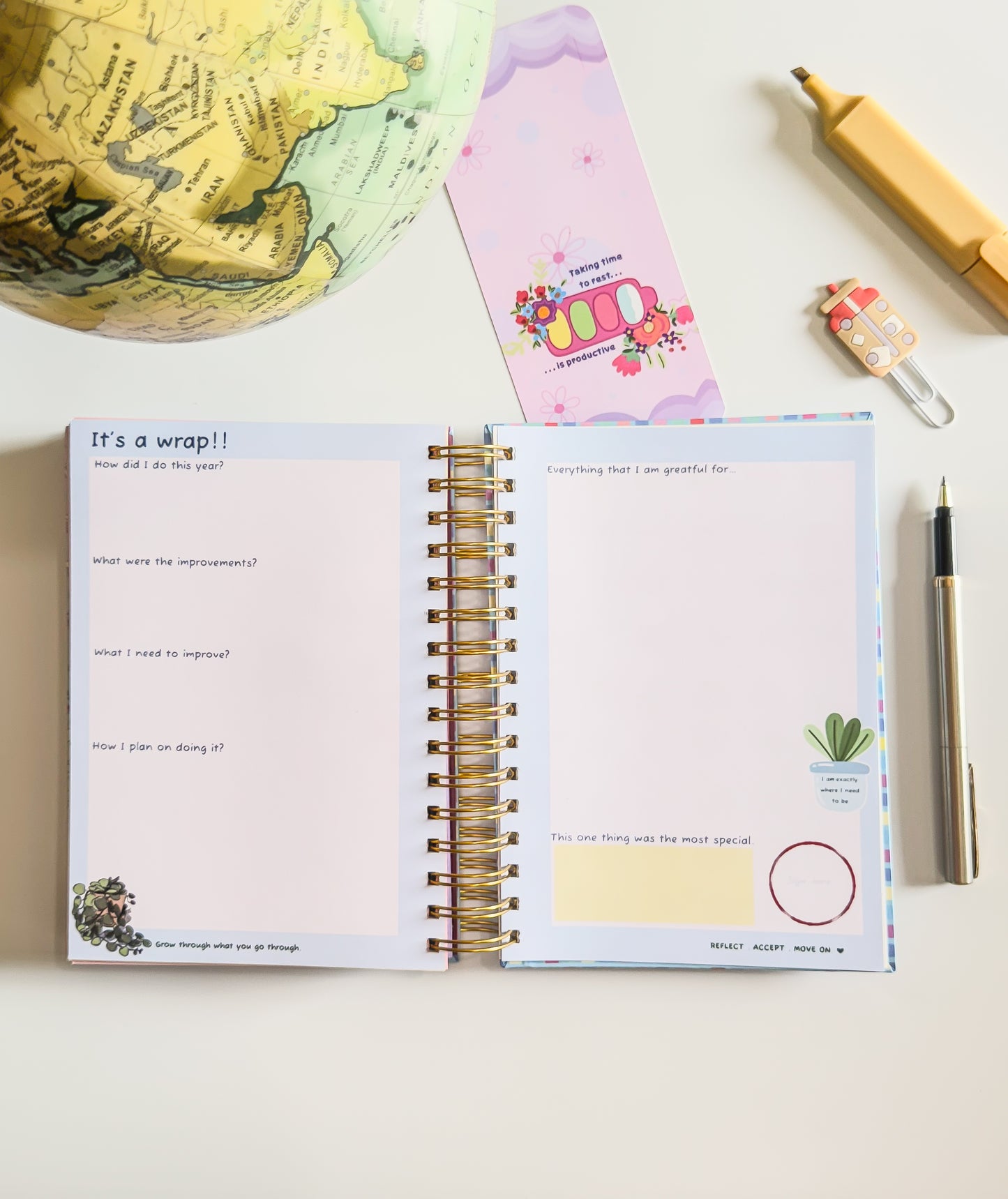 Undated Planner & Journal ME-TIME