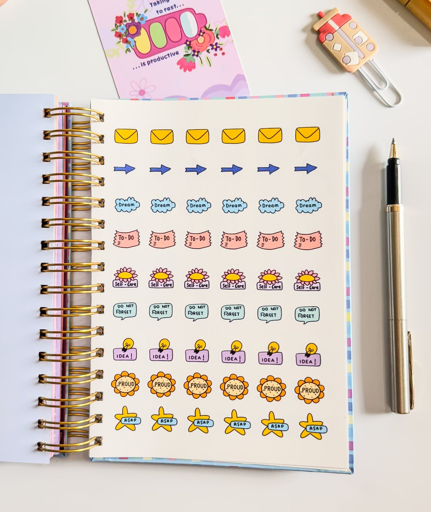 Undated Planner & Journal ME-TIME