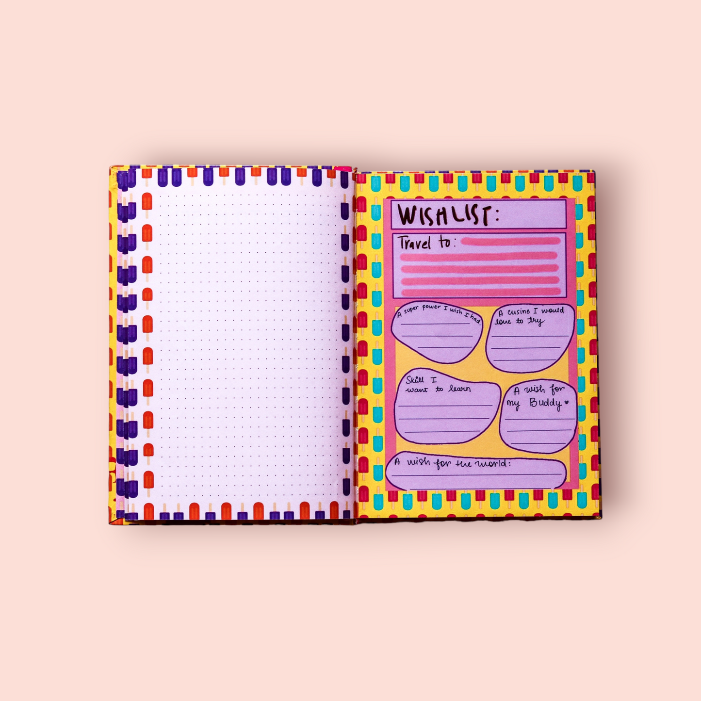 Kids Reflection Journal ICE LOLLIES