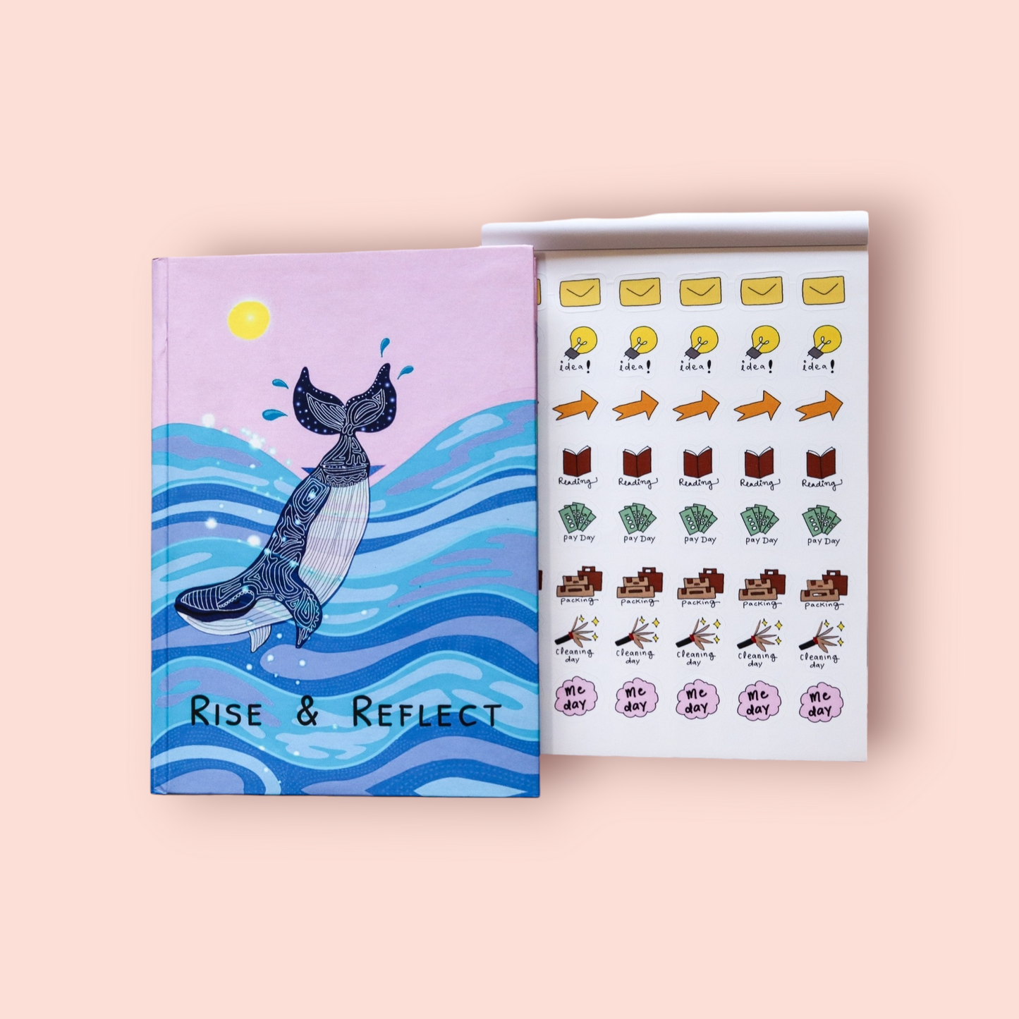 Undated Planner & Journal WISE WHALE