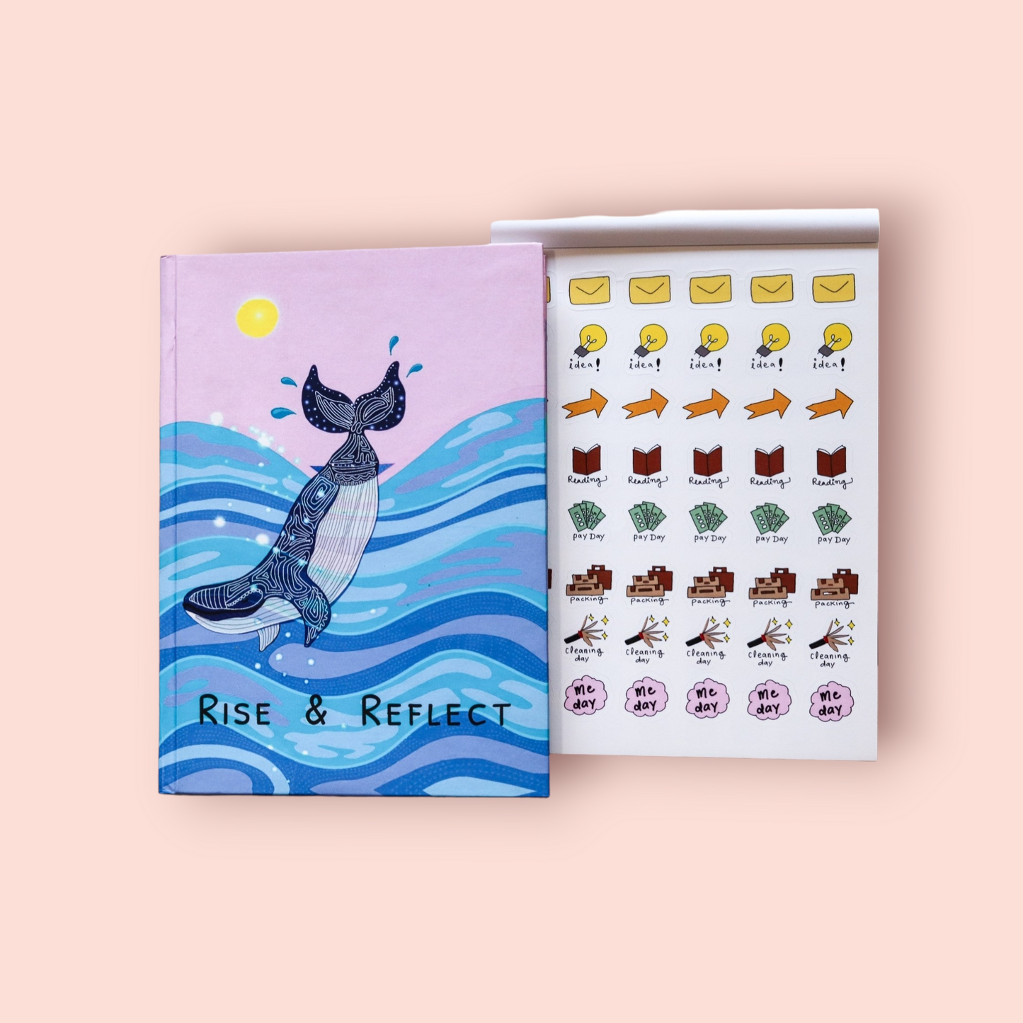 Undated Planner & Journal WISE WHALE