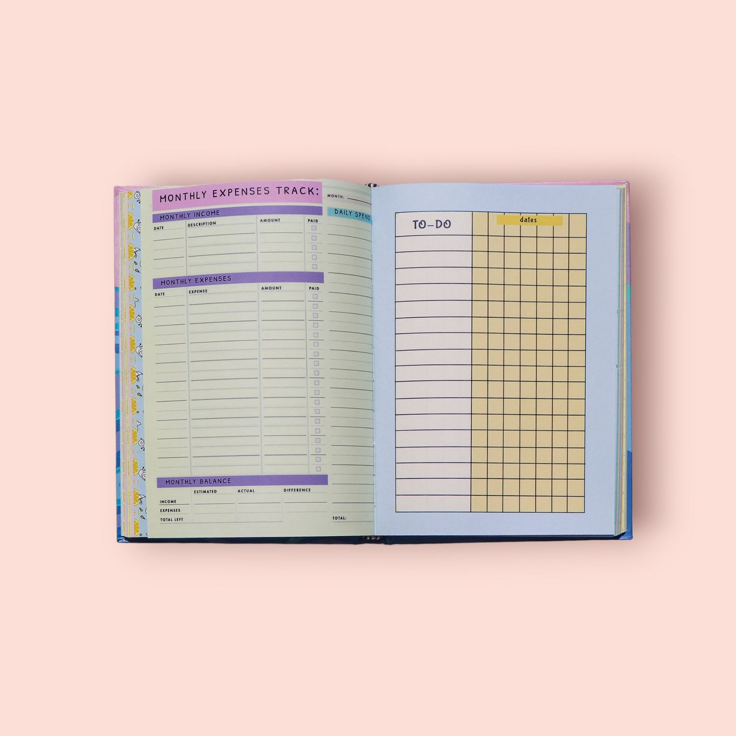 Undated Planner & Journal WISE WHALE