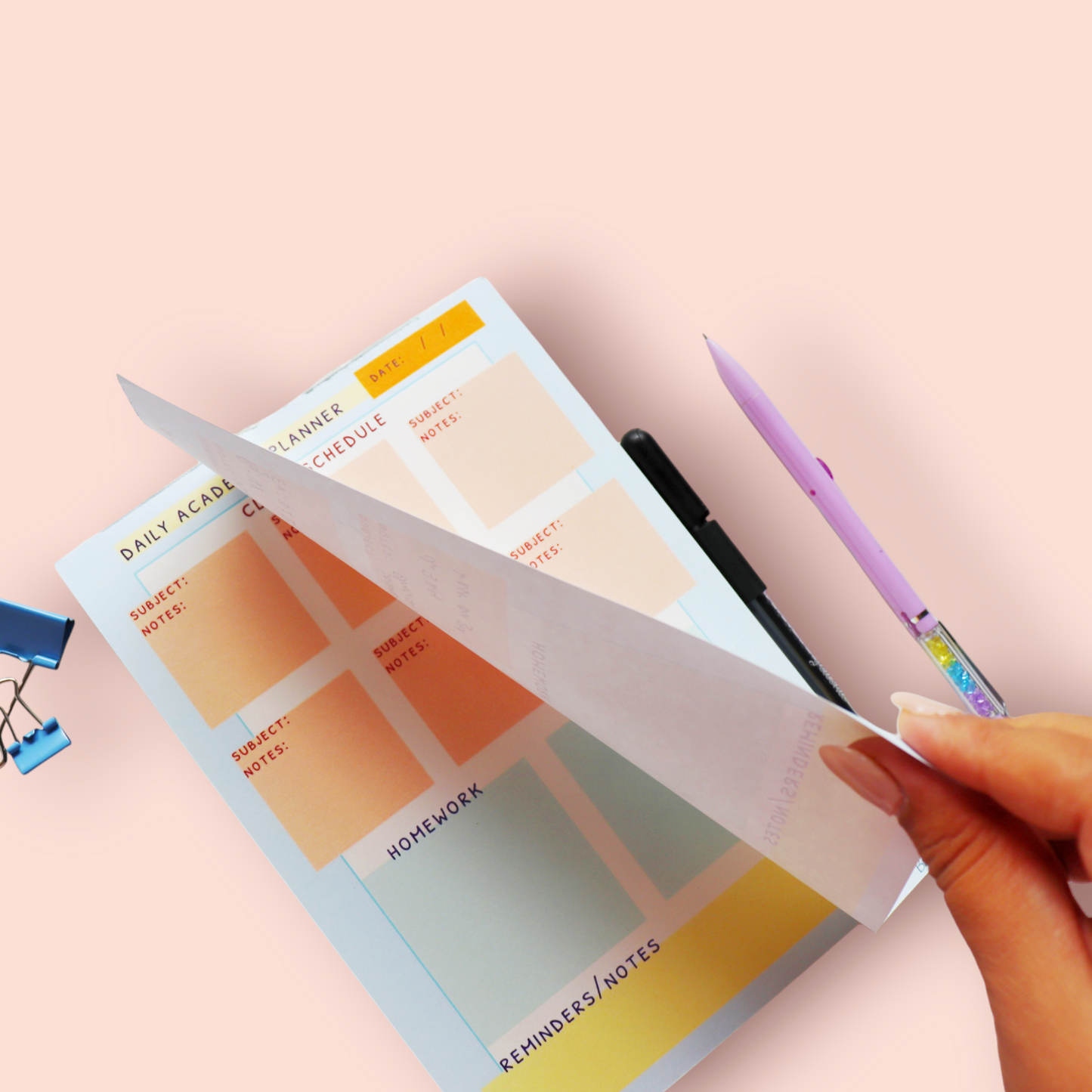 Academic Planner Pad