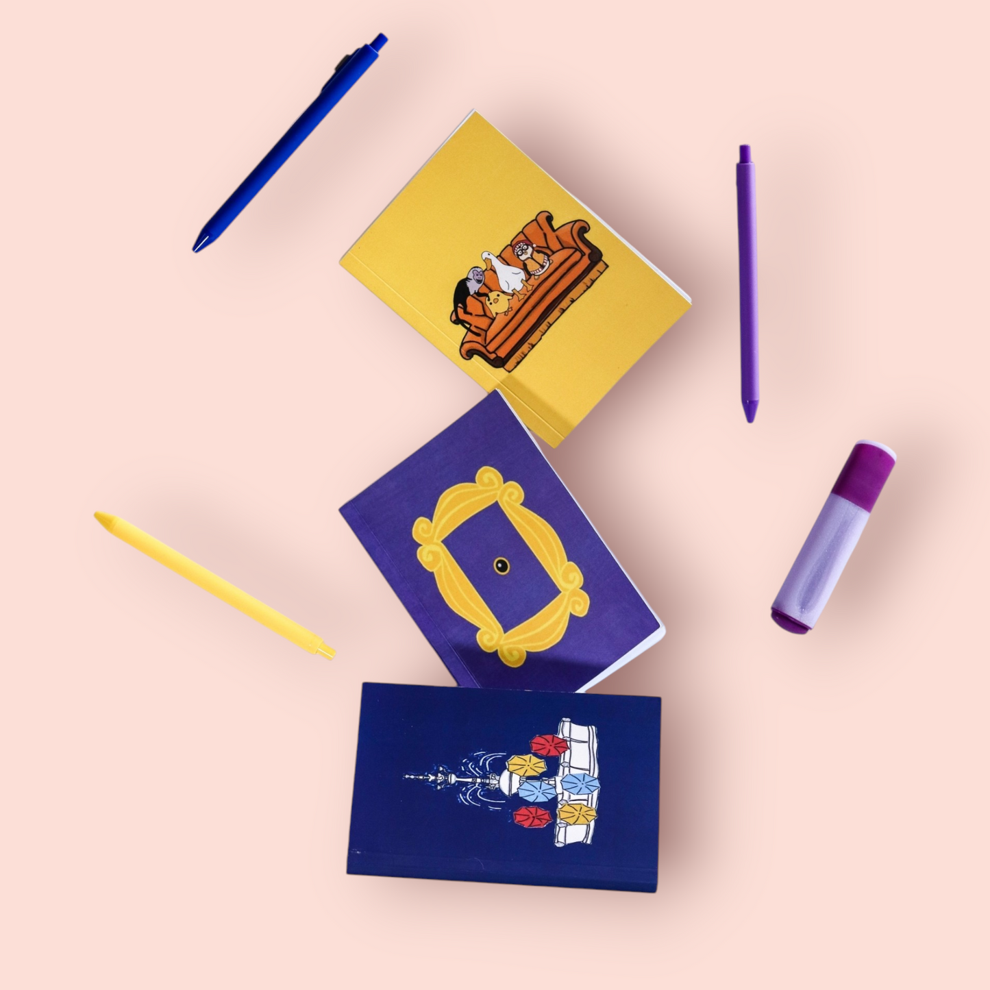 Mini notebooks set FRIENDS