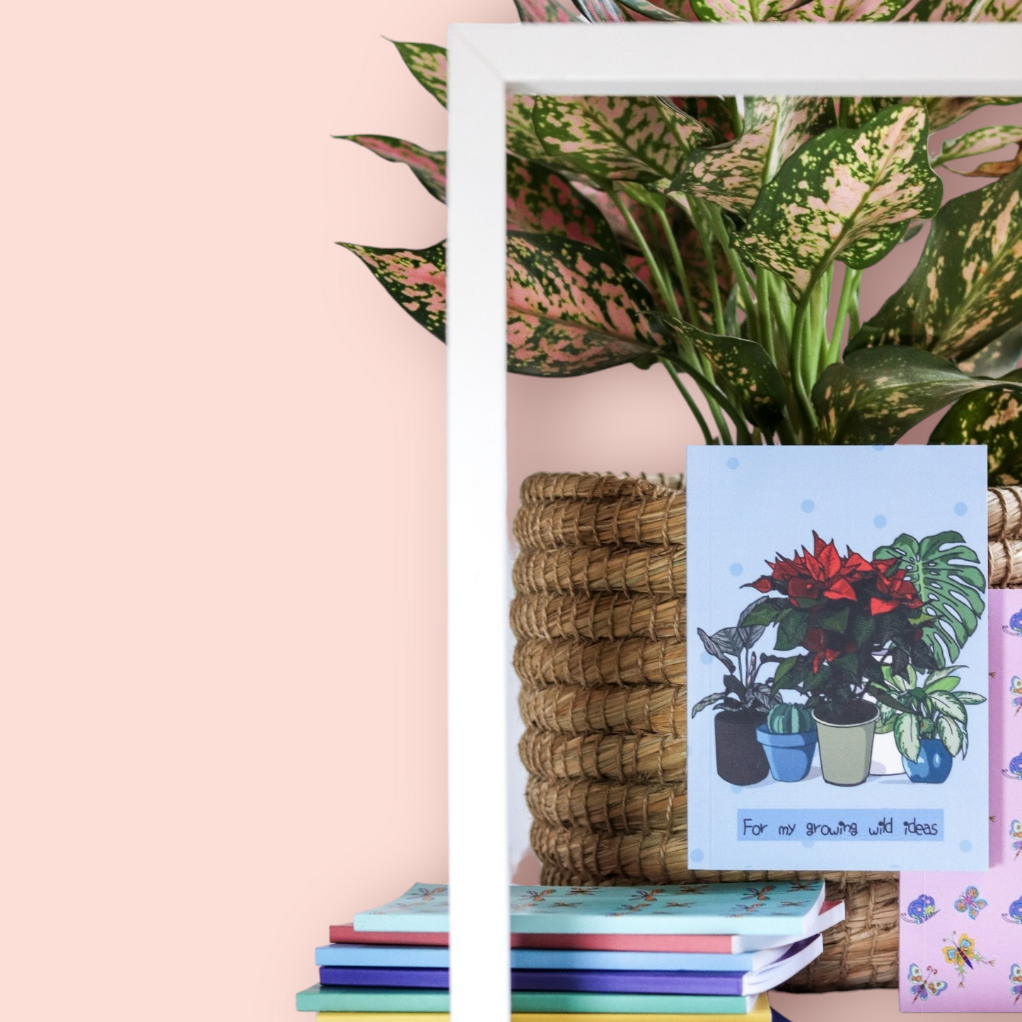 Mini notebooks set PLANTS