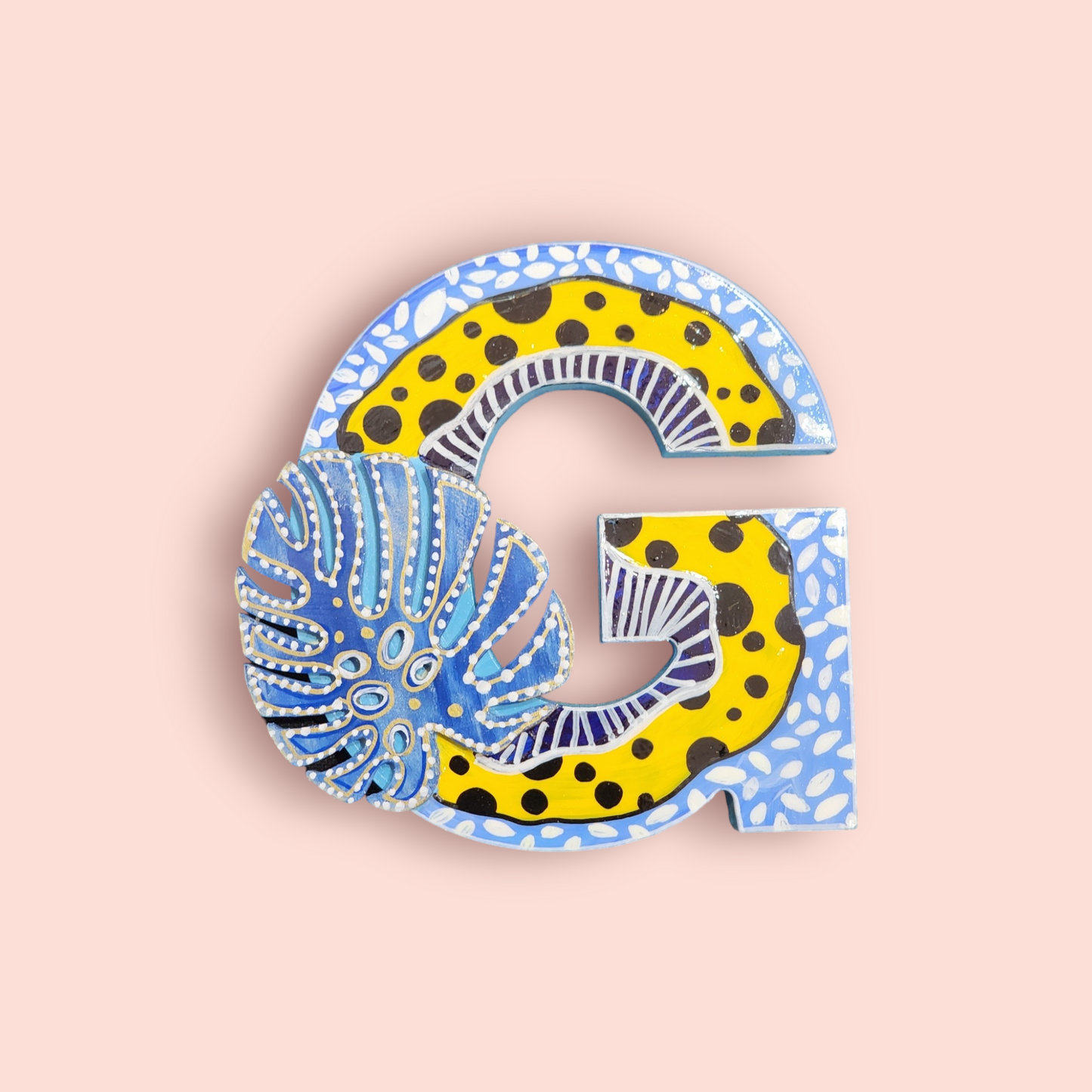 Wooden Painted Initials