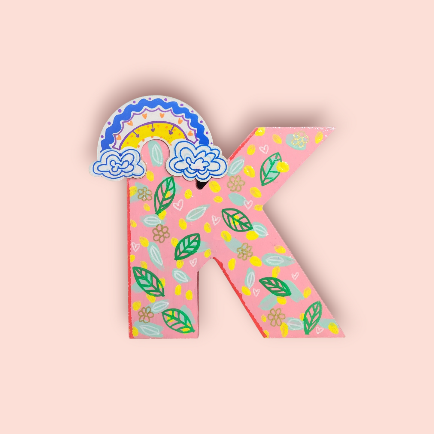 Wooden Painted Initials