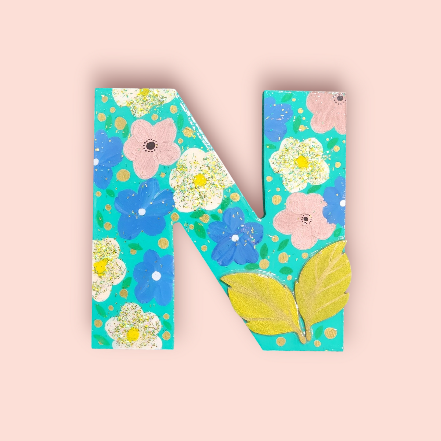 Wooden Painted Initials