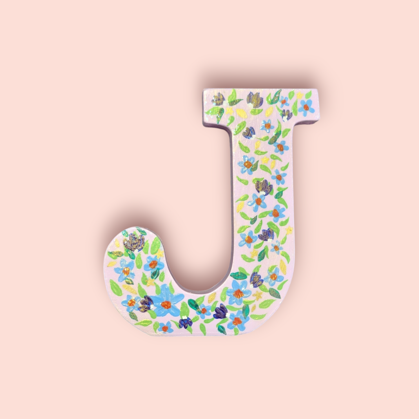 Wooden Painted Initials