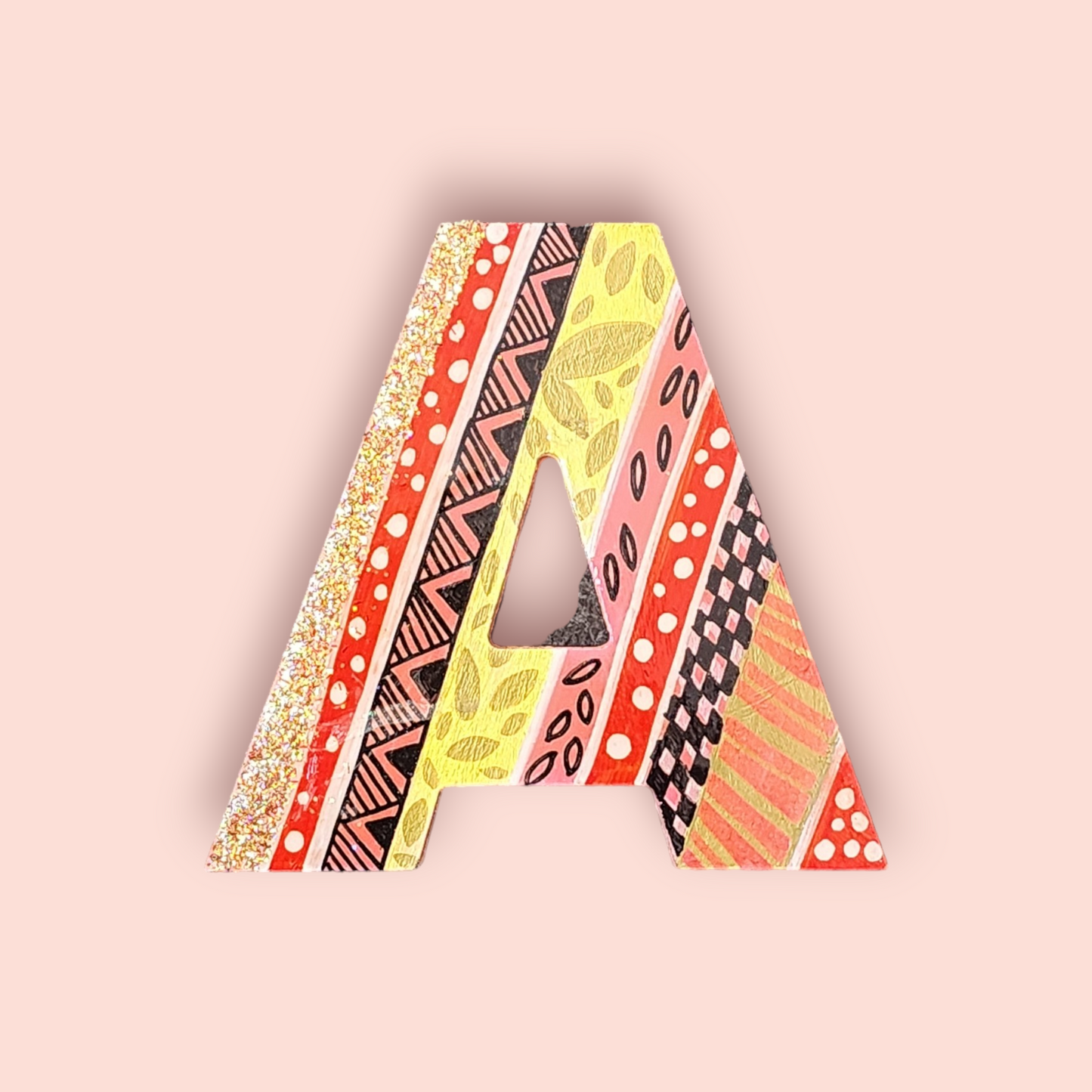Wooden Painted Initials