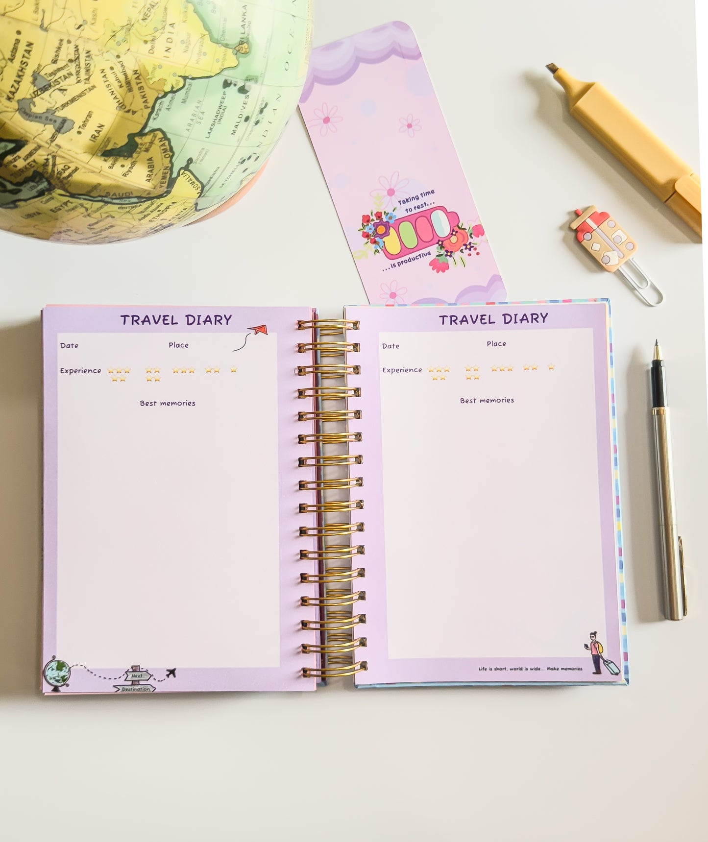 Undated Planner & Journal  ME-TIME