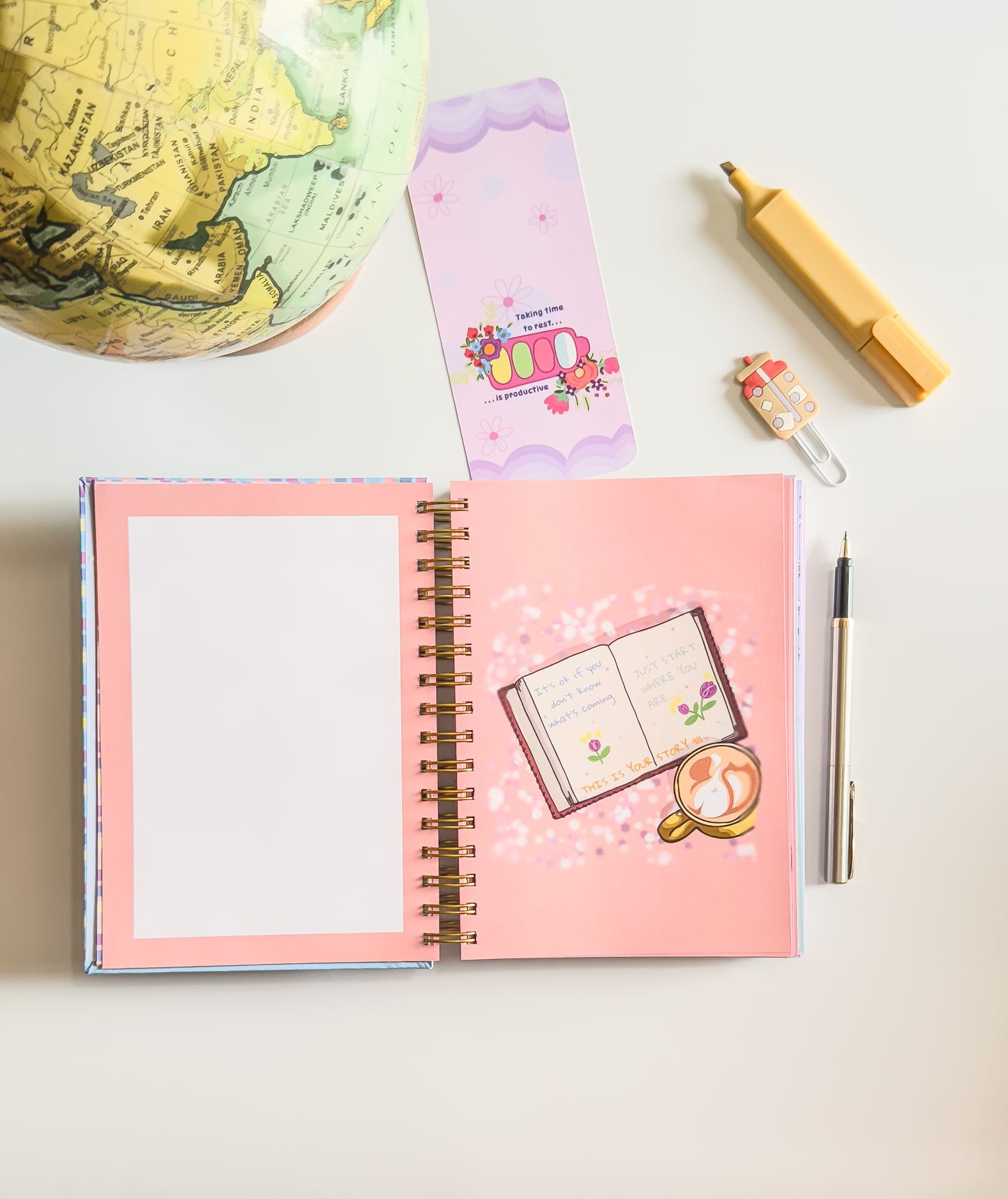 Undated Planner & Journal  ME-TIME