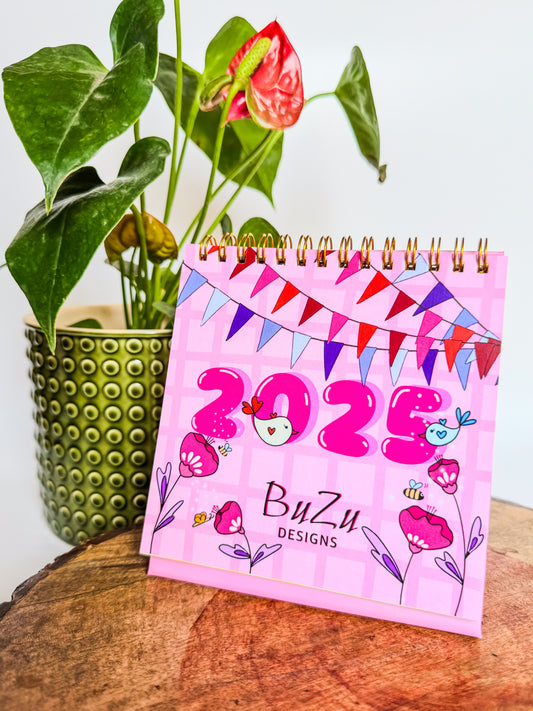 Desk Calendar “CUTESY” 2025