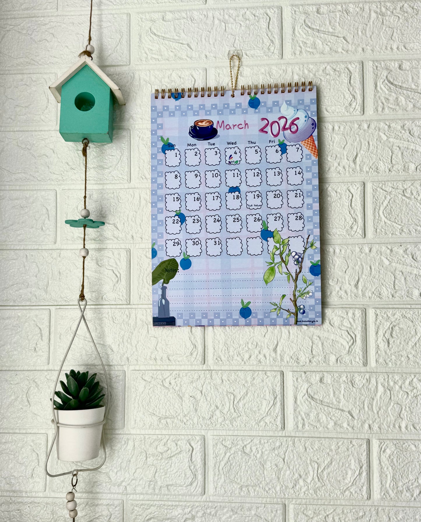 Wall Calendar 2026