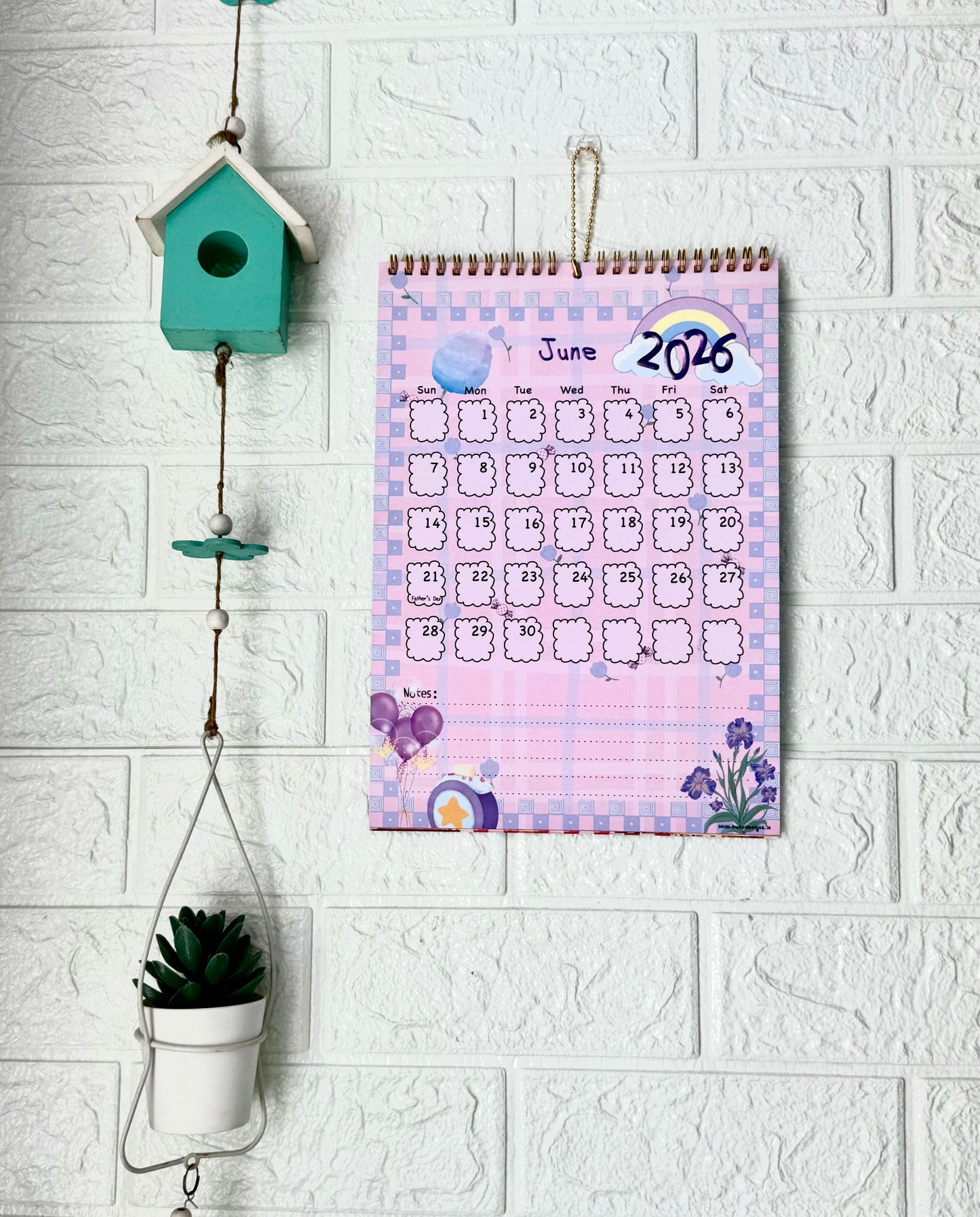 Wall Calendar 2026
