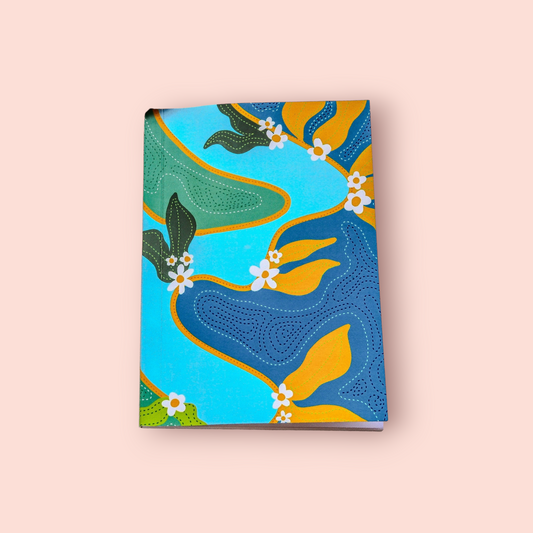 A5 Forest Daisy Notebook (Ruled)
