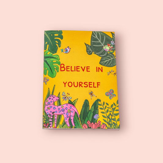 A5 Pink Leopard Notebook (Blank)