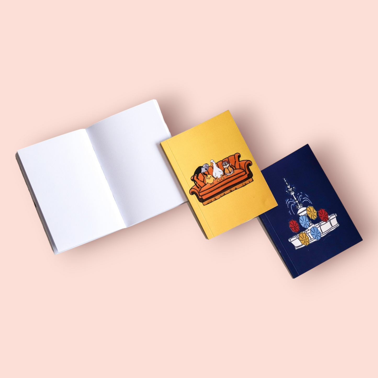 Mini notebooks set FRIENDS