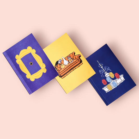 Mini notebooks set FRIENDS