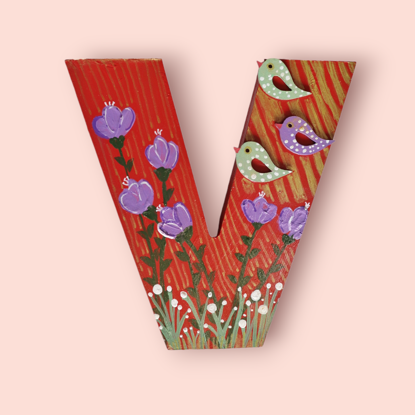 Wooden Painted Initials