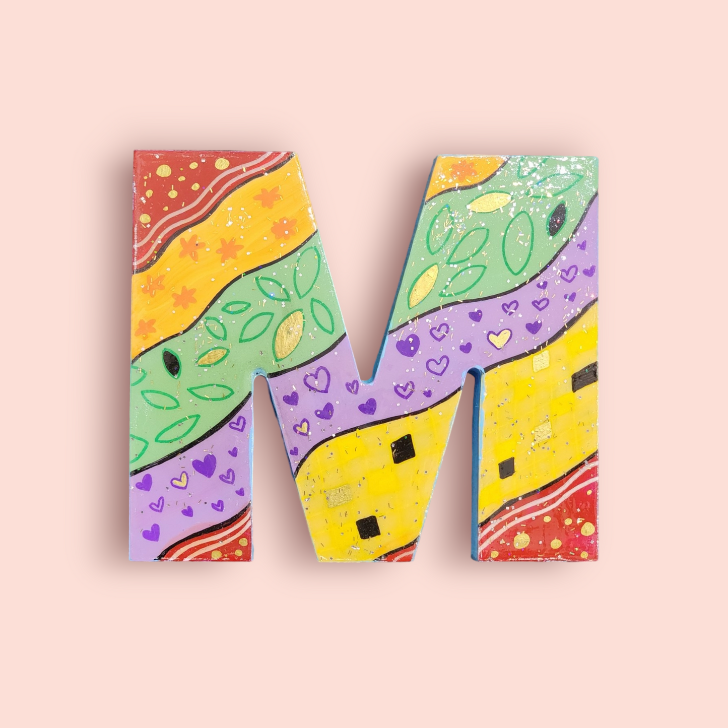 Wooden Painted Initials