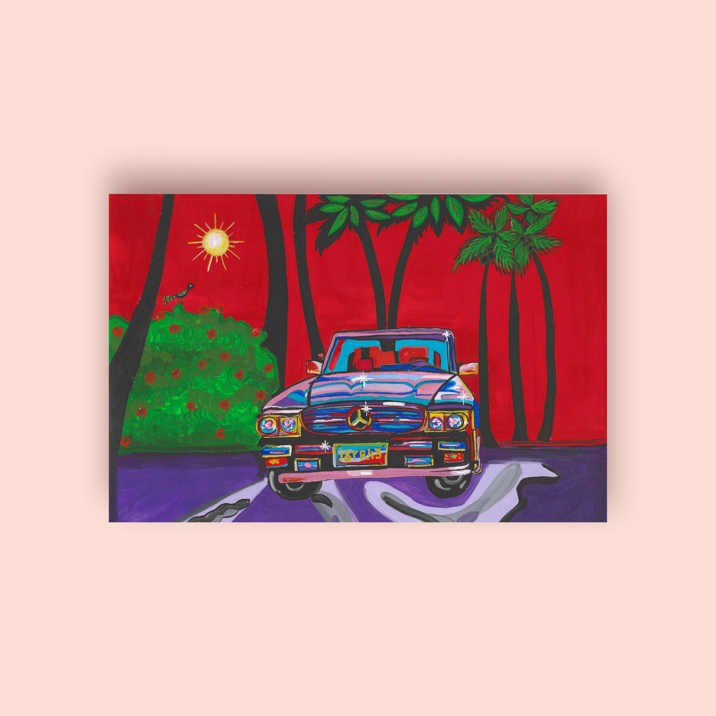 Wall Art  MIAMI MERCEDES