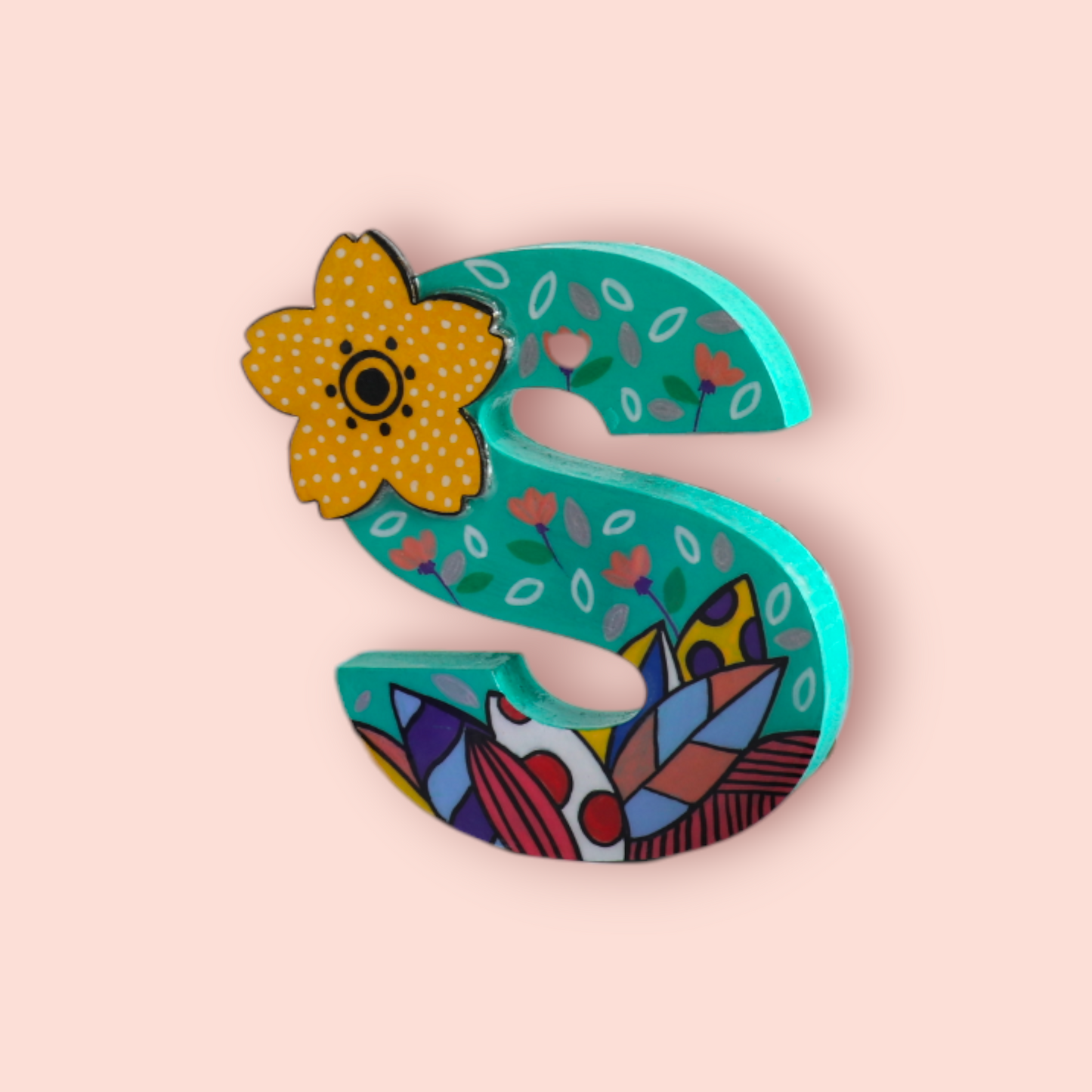 Wooden Painted Initials