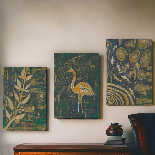Wall Art  GOLDEN POND